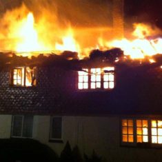Richard Gaisford's photo of 2013 blaze | Richard Gaisford