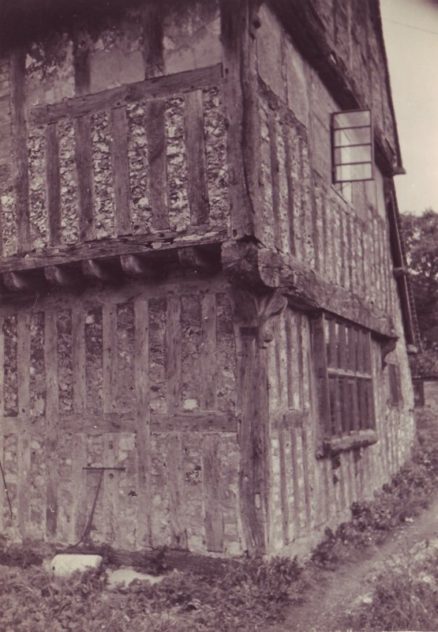 South east corner of Tudor House