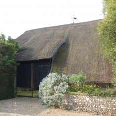 Court Barn This barn was built in the 17th century, possibly after the Court House and farm were confiscated from the Diocese of Winchesterand later donated by Charles II to Stephen Fox.