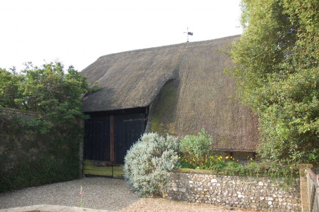 This barn was built in the 17th century, possibly after the Court House and farm were confiscated from the Diocese of Winchesterand later donated by Charles II to Stephen Fox.