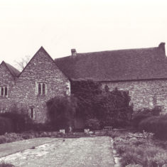 Photographed after Morley Horder had converted the farm yard to a garden, possibly in the 1930s