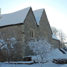 The Hal photographed  in January 2010 when the village was blanketed in snow for ten days. | Michael Blakstad