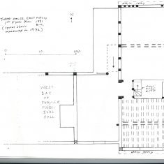 Edward Roberts first floor plan Tudor House