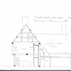 Edward Roberts notes_0012 Edward Robert's Ssouth elevation