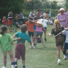 Finish of three-legged race web