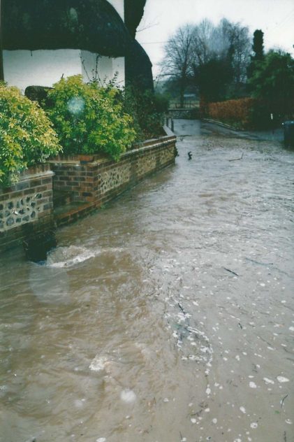 Flooding continued, particularly in Frogmore, into the new millennium. 