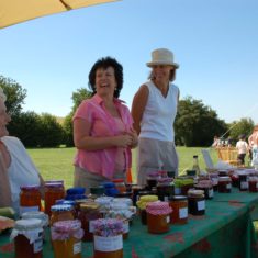 Jam_stall - L to R Hazel Rendle, Jane Simms, Jane Brown | Michael Blakstad