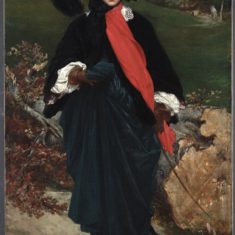 The daughter of Adelaide and Edward Kemble, prominent members of Victorian cultural circles, who rented Westbury House in the 1860s.  | Kimbell Museum, Austin Texas