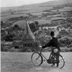 PC Thorne on Park Hill (where no cyclist is likely to have ridden).