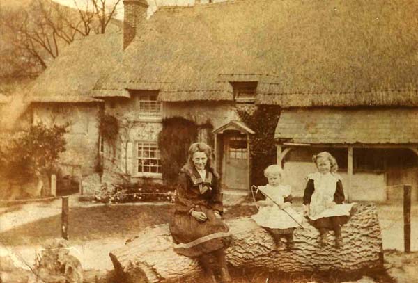 The Abourrow family outside Riverside