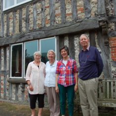 Owners 2012 (R to L)Christopher and Jane Cobley, owners 2011 - 2019 with Tricia Blakstad (1981 - 2011) and Olivia Tottle