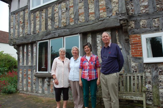 (R to L)Christopher and Jane Cobley, owners 2011 - 2019 with Tricia Blakstad (1981 - 2011) and Olivia Tottle