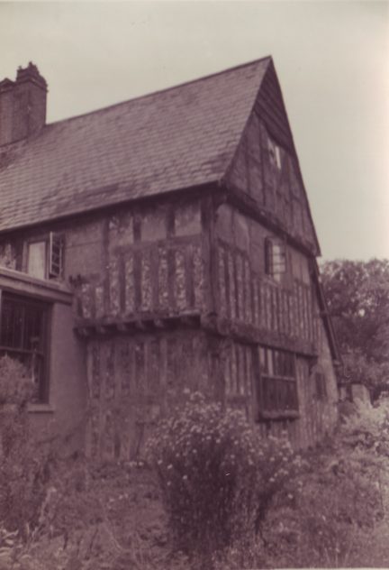 Tudor House from north with back of shop. 