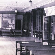 Another view of desks in the library.