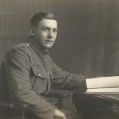 G.W.Atkinson was taken prisoner and returned late from the Great War.