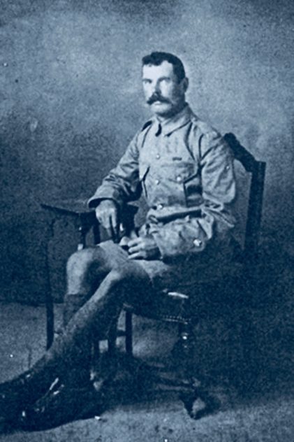 Portrait photograph of George Horlock VC