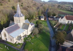 All Saints from above