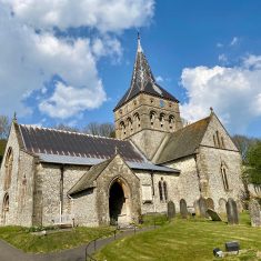 All Saints from lych gate. | Richard Gaisford