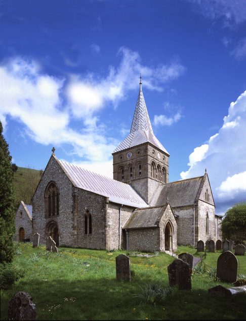 East Meon church SW view by Dr John Crook | Dr John Crook