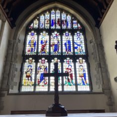East window in Lady Chapel by Ninian Comprr East window in Lady Chapel by Ninian Comprr | Richard Gaisford