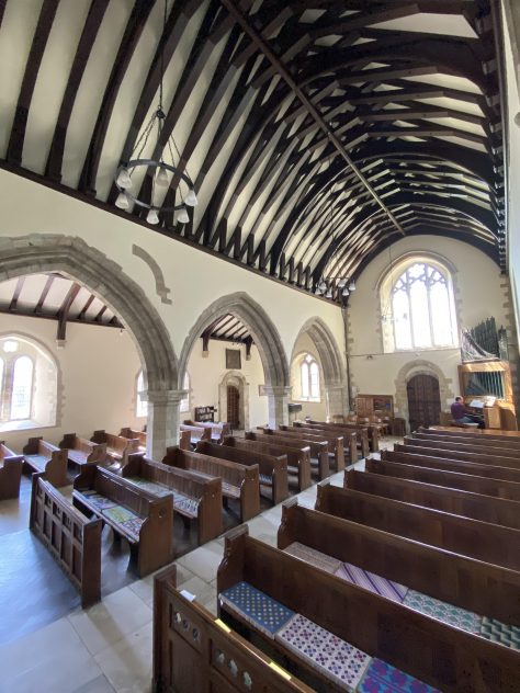 The nave of All Saints from the pulpit. | Richard Gaisford