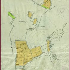 Print Northern lands enclosed in Oxenbourne in 1845