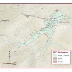 1857 Enclosure Land in Stroud and Ramsdean enclosed in 1847