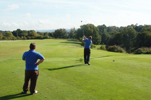 4th tee Petersfield GC