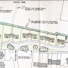 A2 Edberg layout plans April 2000 Proposed layout of The Green, 2000