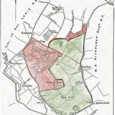 Bereleigh 1973 sales map