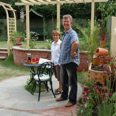 The year they moved into The Green (2003) Cathy and Tim Bridger opened their garden ...