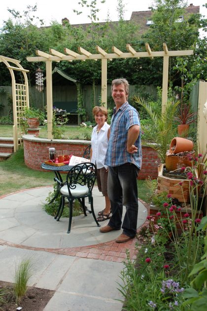 The year they moved into The Green (2003) Cathy and Tim Bridger opened their garden ...
