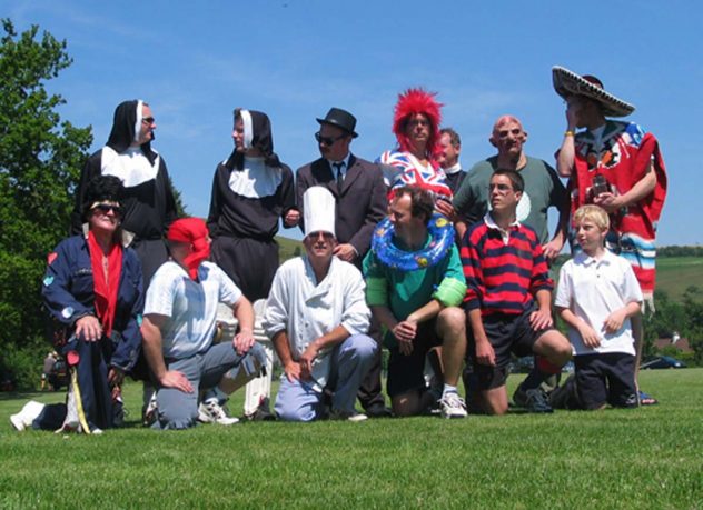 Charity team lineup