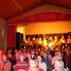 Moviola pilot screening 2006 audience on stage