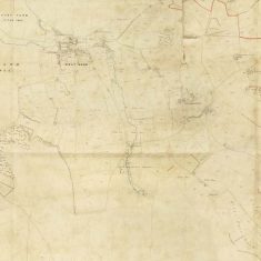 East Meon 46M68-PD10008 Village & Oxenbourne Section of East Meon Tithe Apportionment map 1852 Village & Oxenbourne