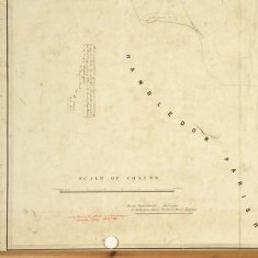 East Meon Hambledon Parish Section of East Meon Tithe Apportionment map 1852 Hambledon parish border