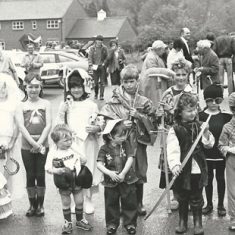 Fancy Dress in VH car park
