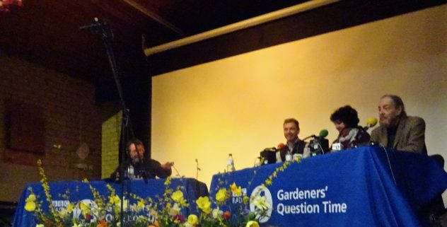 Gardeners Question Time Panel March 2019  Tom Robson, Chris Beardshaw, Pippa Greenwood, Bill Sowerbutts