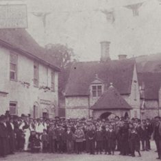 George Inn celebrating queen victoria's Jubilee 1887