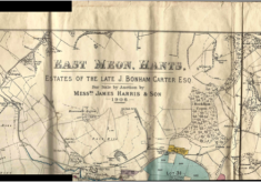 Maps, estate sales