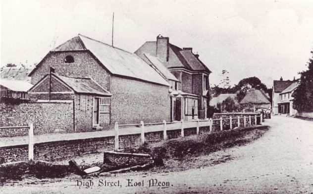 The Gaite House at Glenthorne was, in the mid-19th century, the post office and then a dairy. A pop-up fish shop operated once a week in the hut on the left.