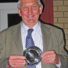 Michael Atkinson with salver