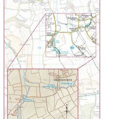 Map 18a. Fishponds 4 sites Four possible sites of fishponds