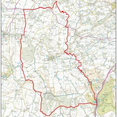 Map 55. EAST MEON Parish Map 2012 Ordnance Survey map of East Meon 2010