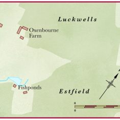 Oxenbourne Tithing Principal farms in Oxenbourne Tithing