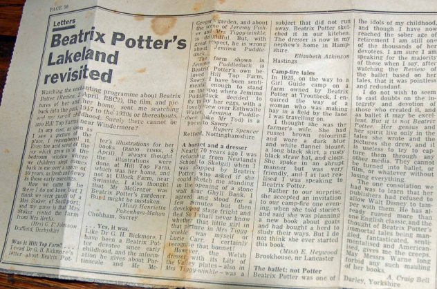Potter letters