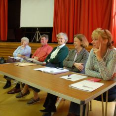 Parish councillors: Anella Parker Martin, George Atkinson , Ruth Atkinson, Heather Kendall