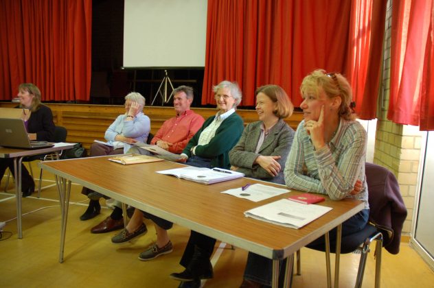 Parish councillors: Anella Parker Martin, George Atkinson , Ruth Atkinson, Heather Kendall
