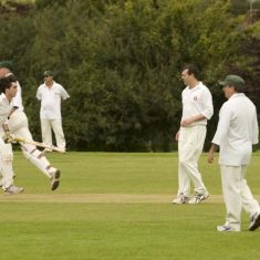 Some cricket is played