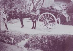 Savage and Parsons cart in Frogmore, 1920s